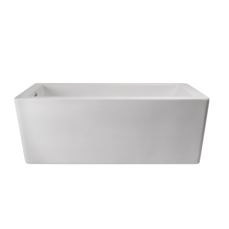 JACUZZI® Bianca® 66" x 36" Freestanding Whirlpool Bathtub Perigold